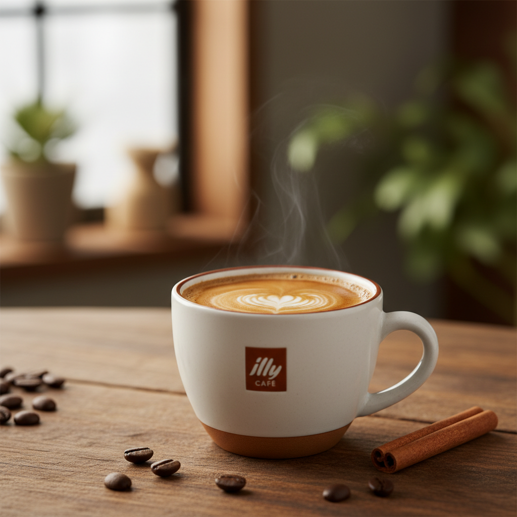 Freshly Brewed Coffee. Illy Cafe Medium Roast