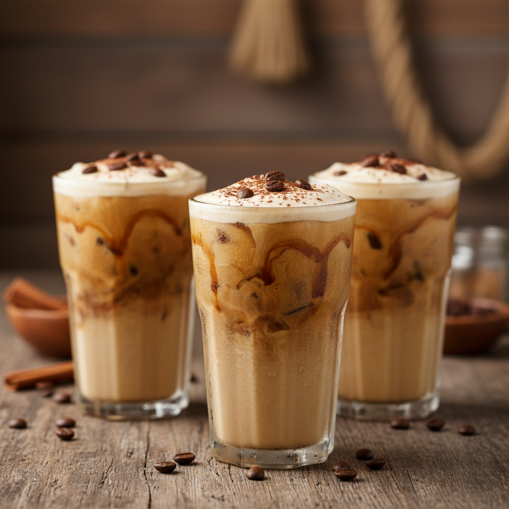 Coffee chillers. Coffee-infused chillers for a refreshing pick-me-up.